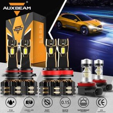 Canbus 6000k Combo Led Headlights Highlowfog Bulbs For Honda Accord 2013-2015