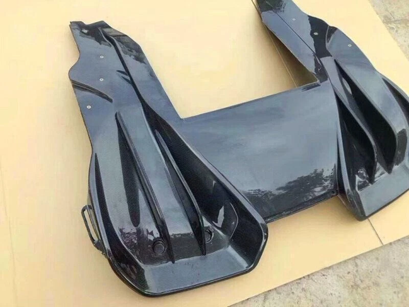 PARA MCLAREN MP4-12C 650S FIBRA DE CARBONO PARACHOQUES TRASERO DIFUSOR DE LABIOS DIVISOR Foto 4 de 4