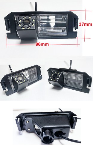 8LED Car Rear View Parking Camera For Hyundai Coupe MK2 Grandeur MK4 Reverse fit - Picture 2 of 6