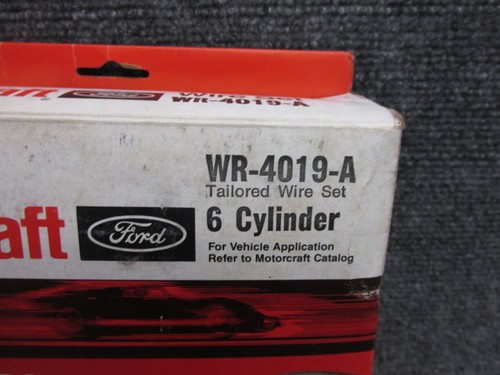1986 Ford Aerostar V6 2.8L Spark Plug Ignition Cables WR-4019-A - Picture 5 of 6