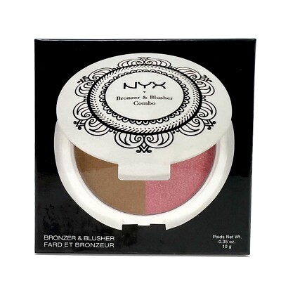 NYX Bronzer & Blusher Powder Combo Compact Net Wt. 0.35 Oz Shade BBC02 Ibiza