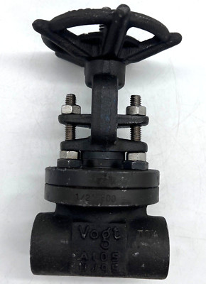 NOB 1/2'' Vogt Floweserve Forged Steel Manual Gate Valve 100° F 800 Rating