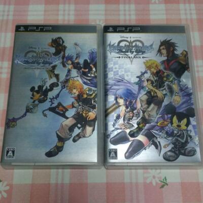 PSP Kingdom Hearts Birth by Sleep & Final Mix set Japanese | eBay