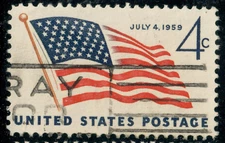 USA - 1959 - New American Flag with 49 Stars - 4¢ - #2993