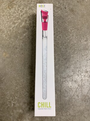Wine Champagne Whiskey Bottle Chiller Pour Spout True Host Chill Cooling Series