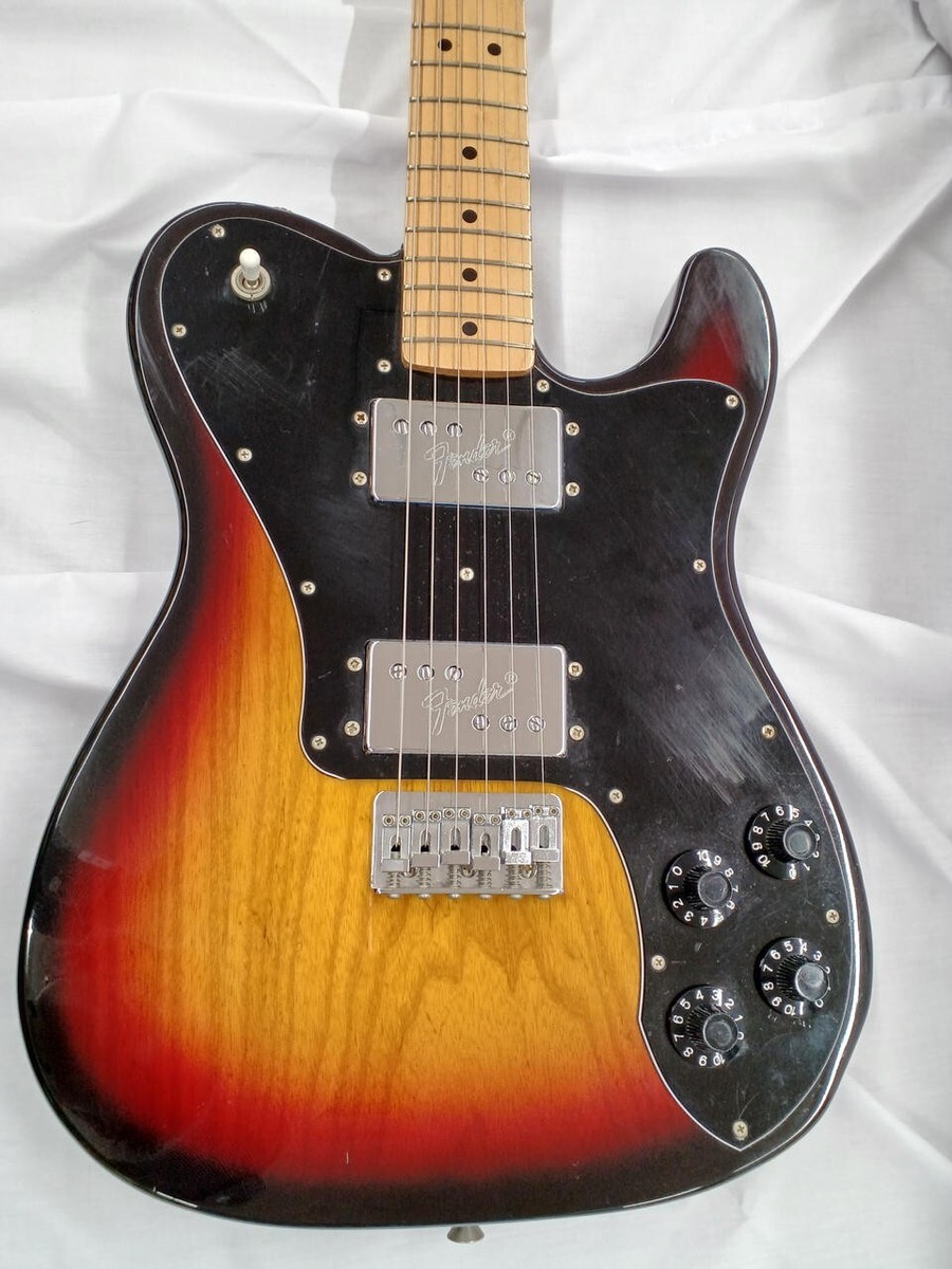 Fender Japan Telecaster Deluxe 3TS Electric Guitar Crafted Fender Japan Telecaster Deluxe 3TS Electric Guitar Crafted