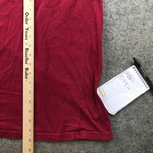 Marmot Shirt Mens Large Red Hiking Short Sleeve Crew Neck Graphic - Picture 8 of 8