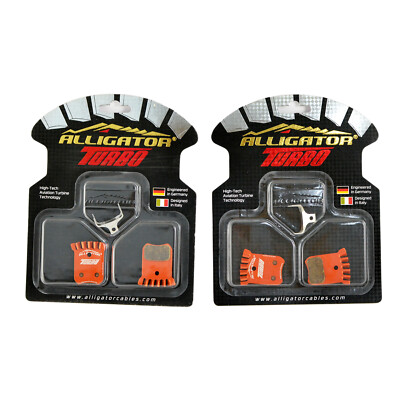 ブレーキパーツ Alligator Turbo Disc Brake Pads For Tektro HD-R510/R310, MD-C510, 2 Pack, AR2437 Alligator Turbo Disc Brake Pads For Tektro HD-R510/R310, MD-C510