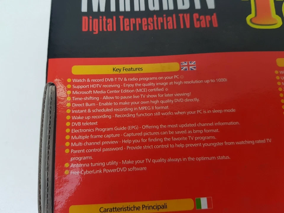 DIGITAL TV RECEIVER PCI CARD DVB-T HDTV TUNER PC TWINHAN DTV WATCH RECORD - Image 3 of 4