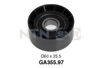 SNR GA355.97 Umlenk-/FüHrungsrolle, Keilrippenriemen FüR , Dacia, Ford,
