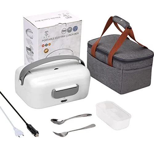 Lunch Box Chauffante Electrique Gamelle Chauffante 1.5 L Boîte