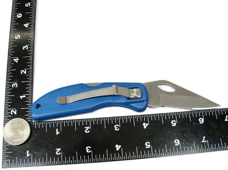 Stonebridge Stainless Steel Folding Pocket Knife Blue eBay