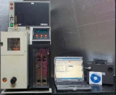 HERZOG ATMOSPHERIC DISTILLATION HDA 627 ANALYZER ASTM D 86, D 850, D 1078