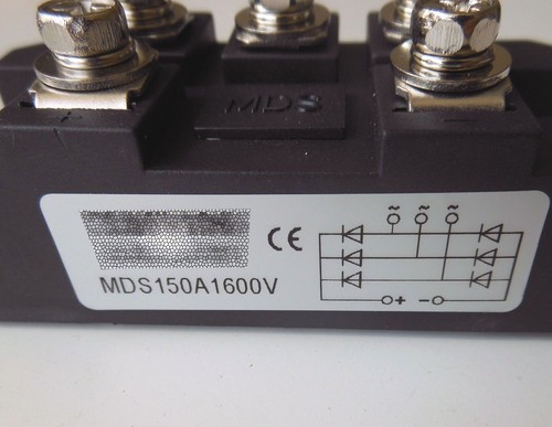 MDS150A 3-Phase Diode Bridge Rectifier 150A Amp 1600V CE Certification - Picture 3 of 3