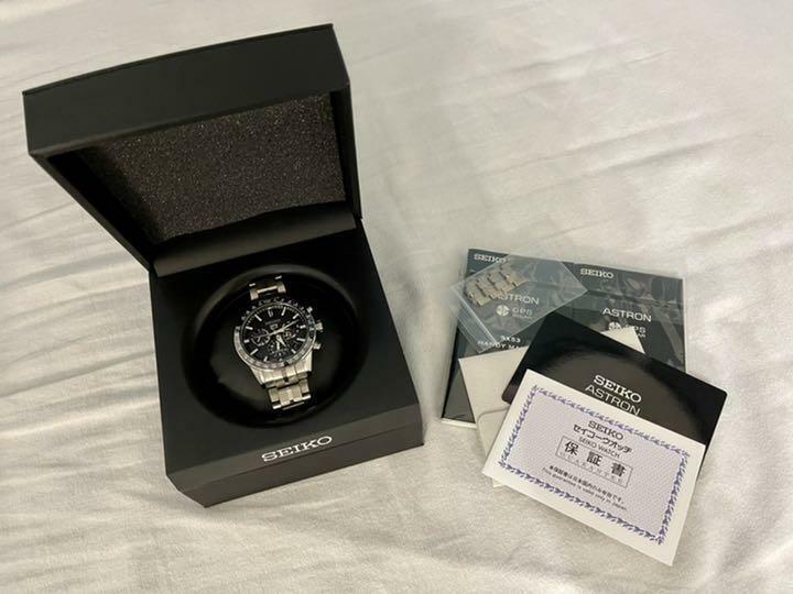 SEIKO ASTRON SBXC003 5X53-0AB0 GPS Solar Men's Watch Black SEIKO ASTRON SBXC003 5X53-0AB0 GPS Solar Men's Watch Black