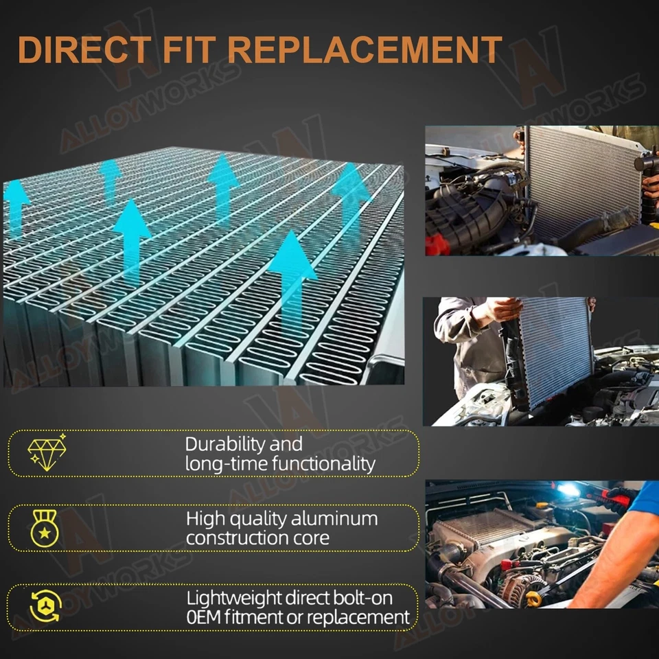Premium Radiator Fit Volvo 850 93-1996 C70/S70/V70 XC70 2.0T 2.3T 2.5T 1997-2004 - image 3 of 4