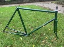 VINTAGE VIKING Road BIKE FRAMESET 1960's Nervex 22”1/2
