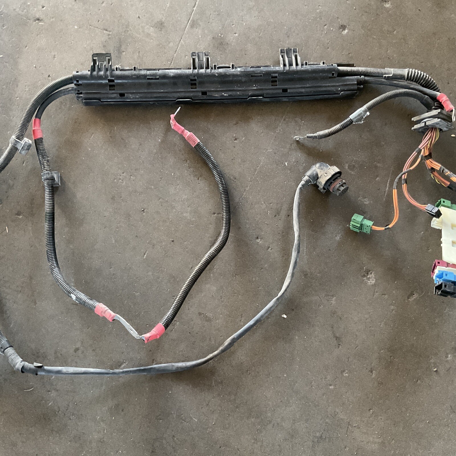 0713 BMW 335i E90 N54 Engine Transmission & Starter Wiring Harness