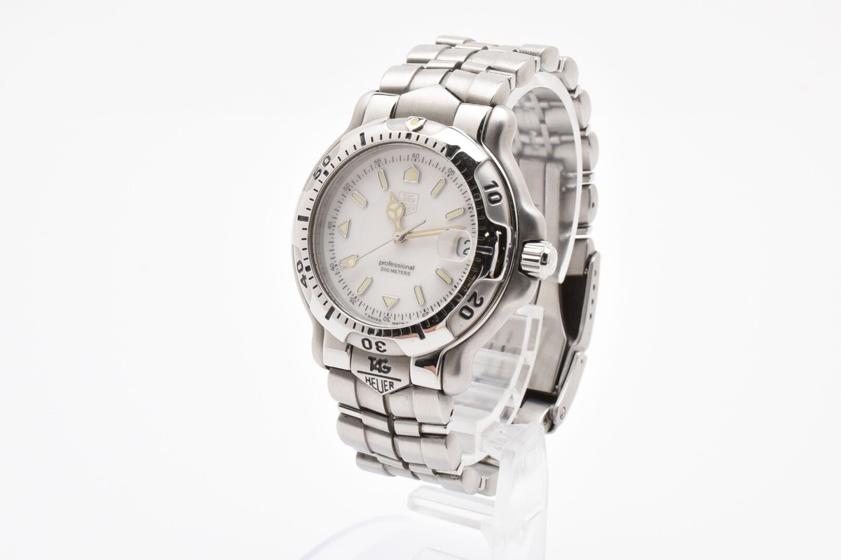 TAG Heuer WH1211 シルバー ブレスレット時計 TAG Heuer Professional White Men's Watch - WH1211-K1 for sale