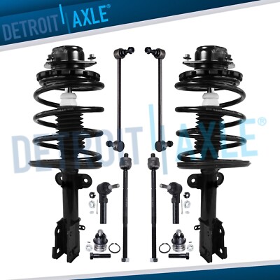 Front Struts Tie Rods Sway Bars for Chrysler Grand Voyager Dodge Grand Caravan