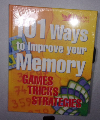 101 Ways to Improve Your Memory (Readers Digest) *New Still Sealed**