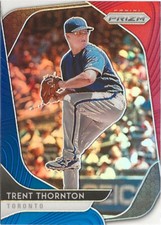 2020 Panini Prizm Trent Thornton #135 Red White Blue Prizm SP 