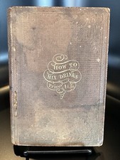 Jerry Thomas How to Mix Drinks $1.50 cover 18...