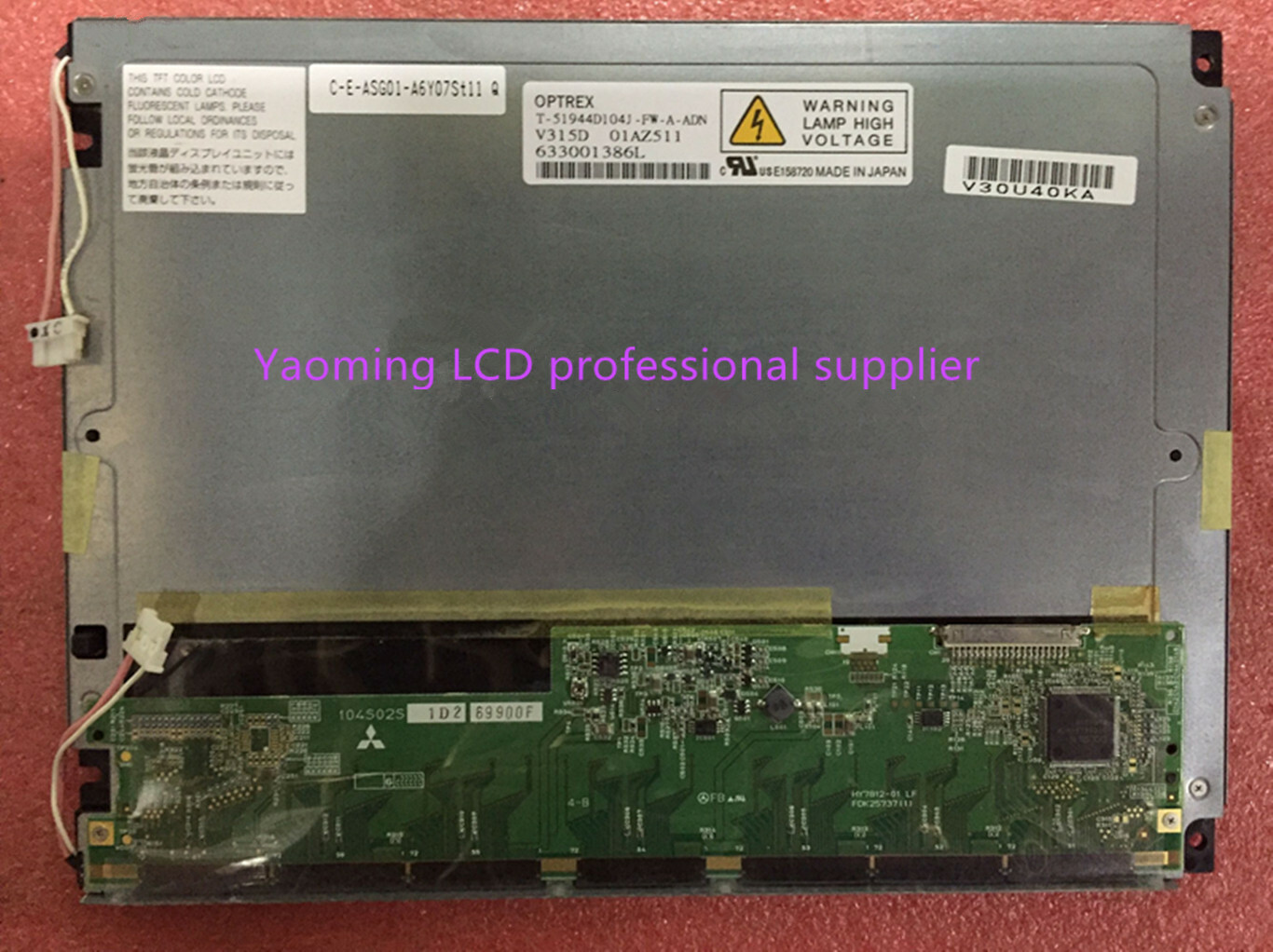 10.4" T-51944D104J-FW-A-ADN T-51944D104J-FW-A-AA LCD Display 1 Year Warranty
