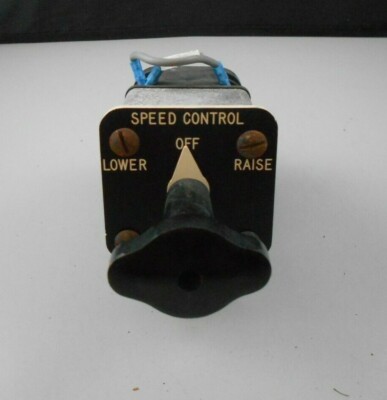 General Electric GE Type SBM Speed Control Switch 10AA042 Rotary Switch ...