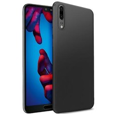 Handy Hülle für Huawei P20 Schwarze Silikon Schutzhülle sturzsicher Hülle aus