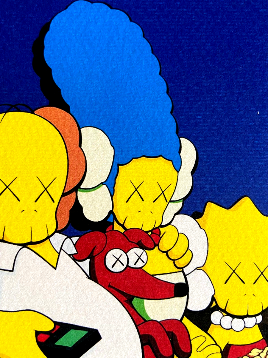 Kaws Litografia Mori Art Museum COA originale numerata 200 Kaws Litografia Mori Art Museum COA originale numerata 200
