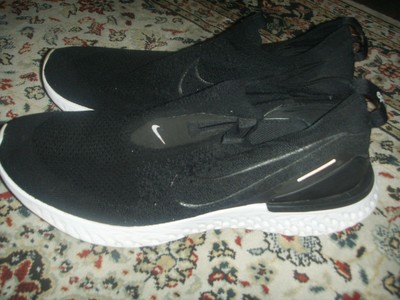 nike epic phantom react flyknit black