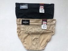NWT 2 Pairs Maidenform Smoothe Luxe Hipster Panties Women  s 5 Style 40871
