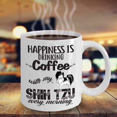 SHIH TZU DOG GIFT SHIH TZU MUG CRAZY SHIH TZU LADY COFFEE MUG SHIH TZU GIFTS