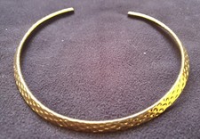 Emma Page Jewellery - Gold plated Choker necklace.  Never worn.