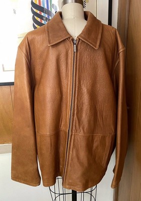 pelle studio leather coat