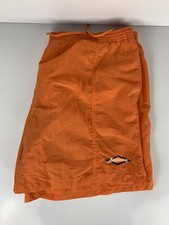VINTAGE Laguna Swim Trunks Size XL 40-42 Waist NYLON Shorts Bathing Suit Orange