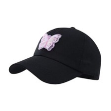 Children Sun Hat Girl Ponytail Duckbill Hat 5-10Year Kids Empty Top Baseball Ca  