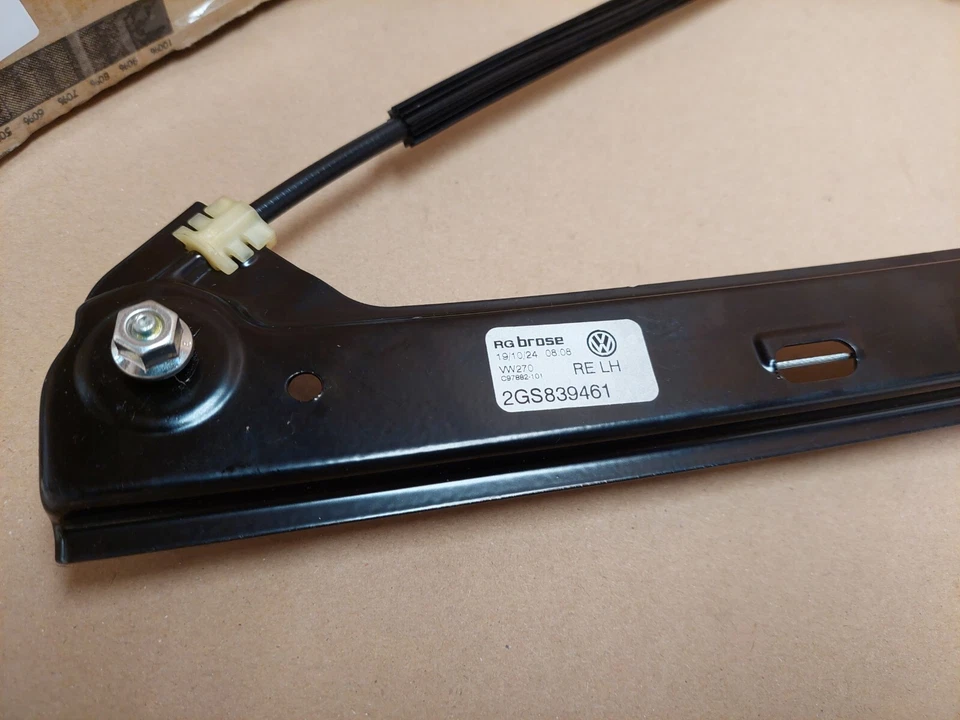 VW Polo 2G AW Rear Left Window Regulator MK6  18-on 2GS839461 Genuine NEW - Image 3 of 4