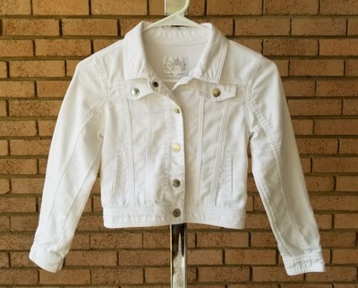 ebay white denim jacket