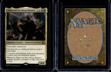 Thalia and The Gitrog Monster NM March of the Machine Mythic Frog