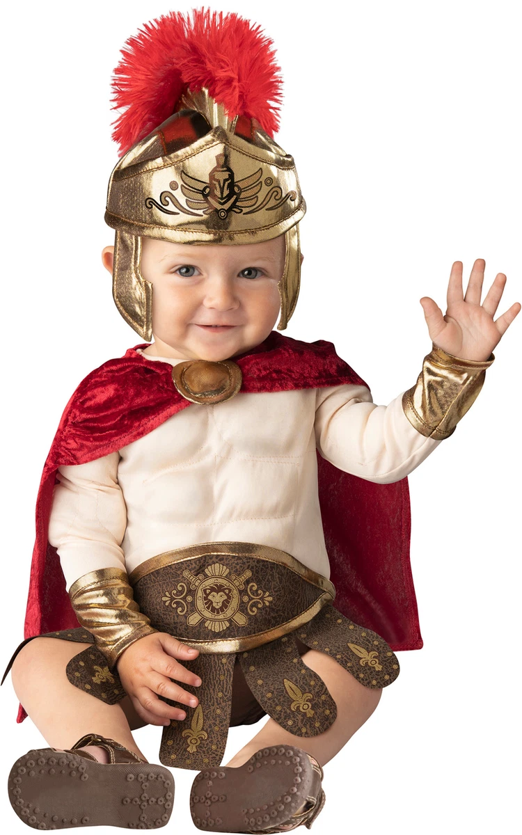 Silly Spartan Gladiator Roman Warrior Baby Child Boys Infant