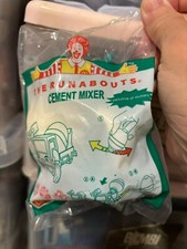 2005 cement mixer happy meal mcdonald TOY unopened