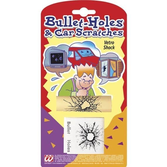 Bullet Holes Car Scratches