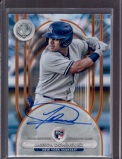 JASSON DOMINGUEZ 2024 Topps Tribute #LIA-JD Orange RC Autograph Auto #13/25