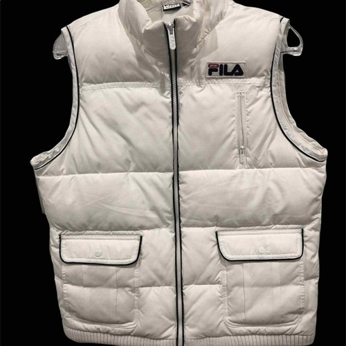 FILA Sport Womens Retro White Puffer 