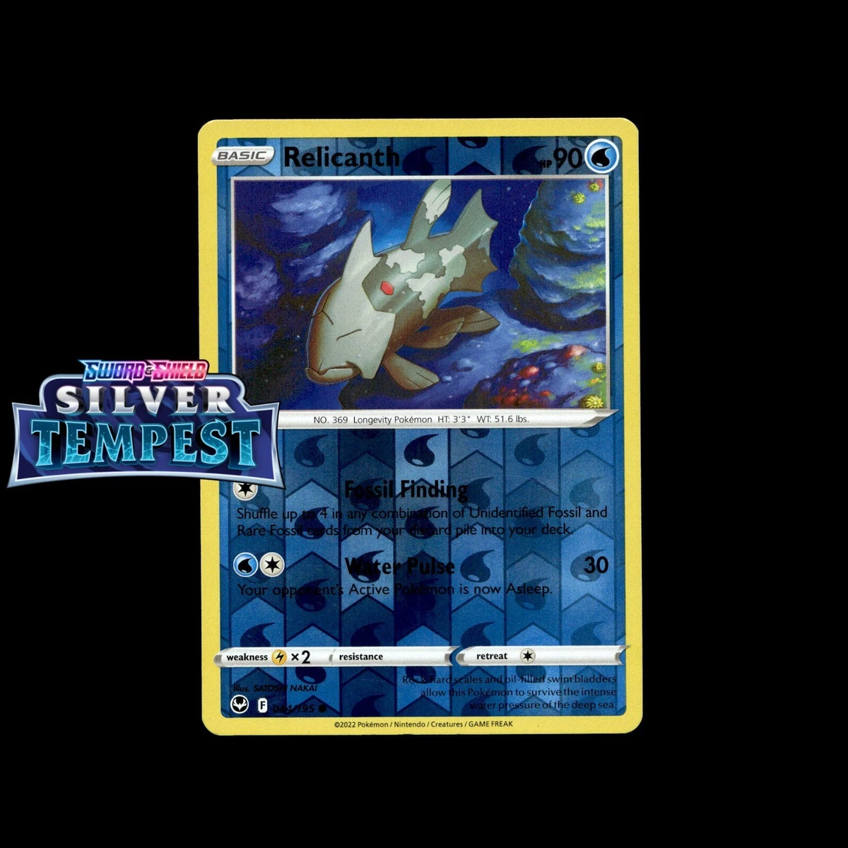 Relicanth Pokémon TCG Cards for sale