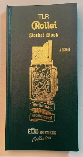 TLR ROLLEI POCKET BOOK A. DERQUì ROLLEIFLEX ROLLEICORD EDIZIONE 1996 NUOVO