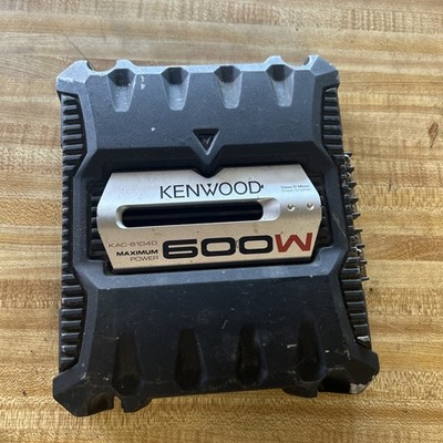 Kenwood KAC-6104D Mono Car Audio Amplifier 600W RMS Power MPN KAC-6104D