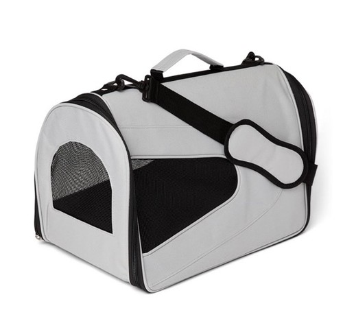 Pet Travel Carrier small dog or cat- folding Carry Bag - Shoulder strap crate